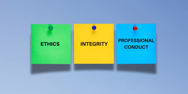 Ethics,integrity,professional conduct